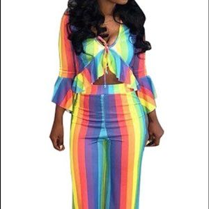 Rainbow Two Piece Set